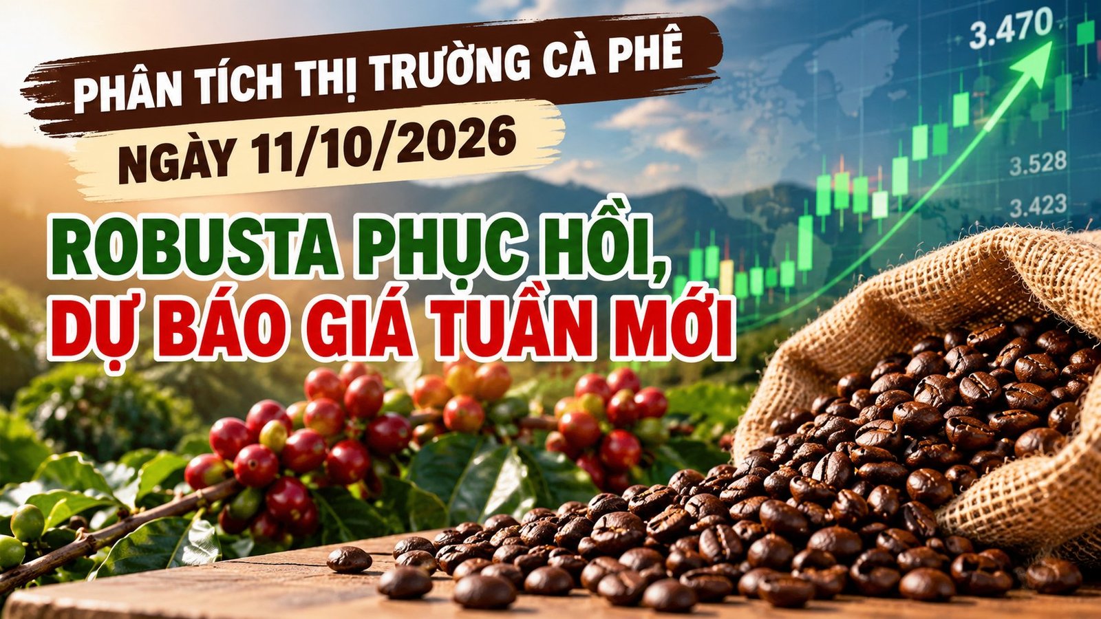 Phân tích thị trường cà phê 11/10/2026